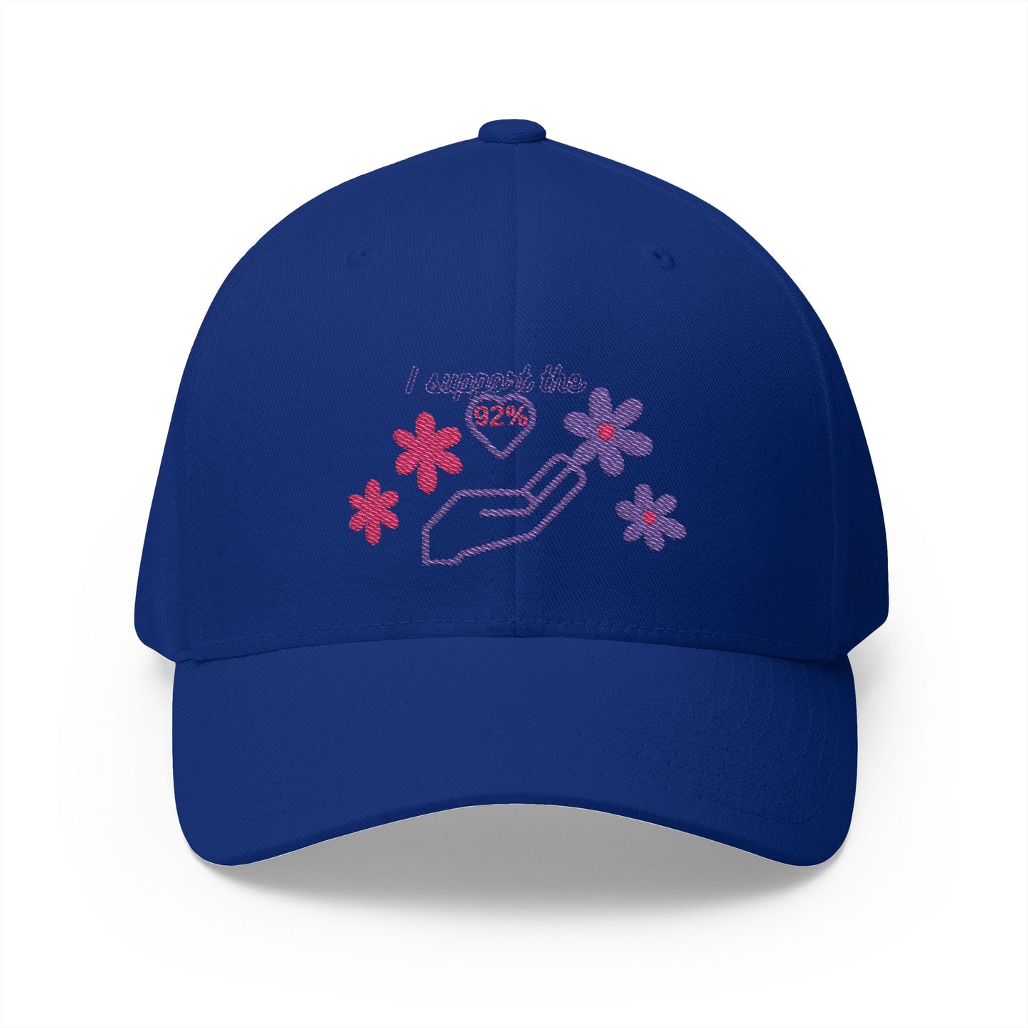 Embroidered Support Cap