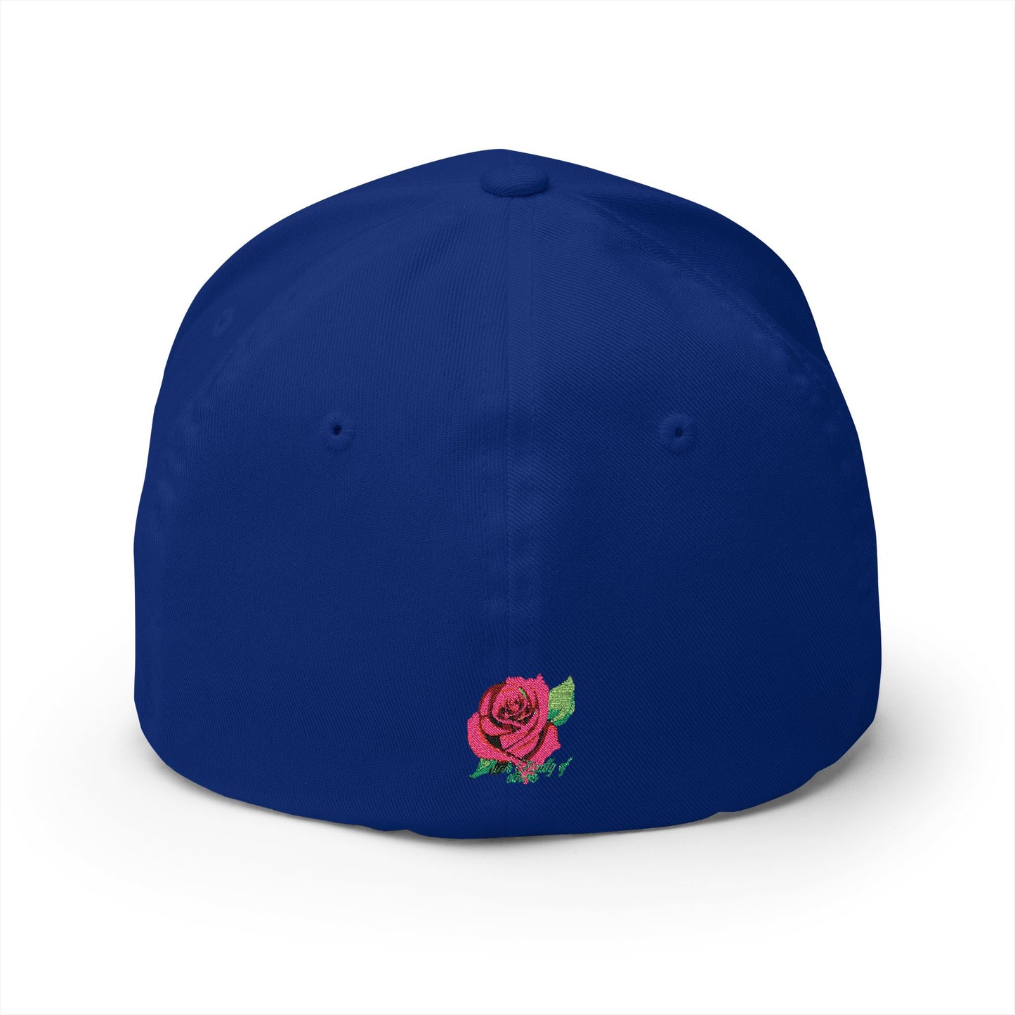 Embroidered Floral Cap, Stylish Closed-Back Hat - Think Kindly of Others/Live Your Life!