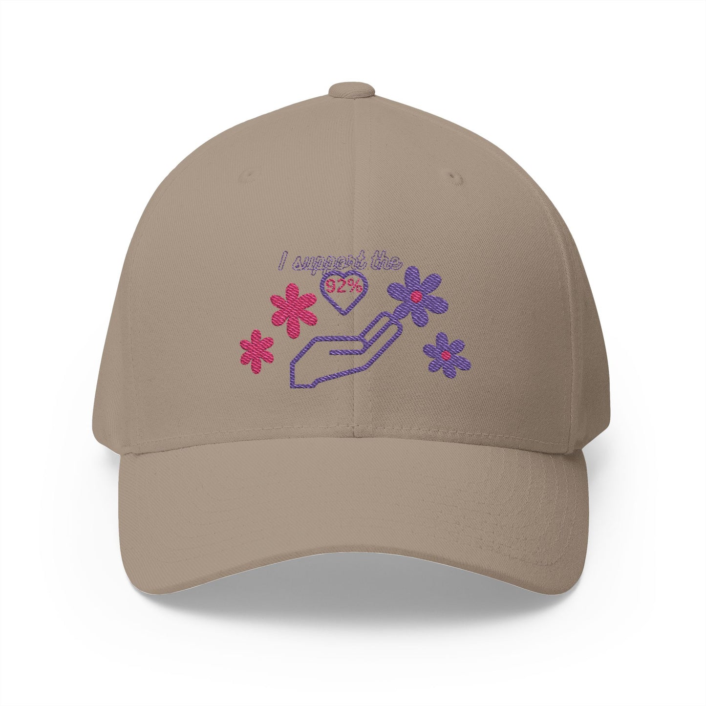 Embroidered Support Cap