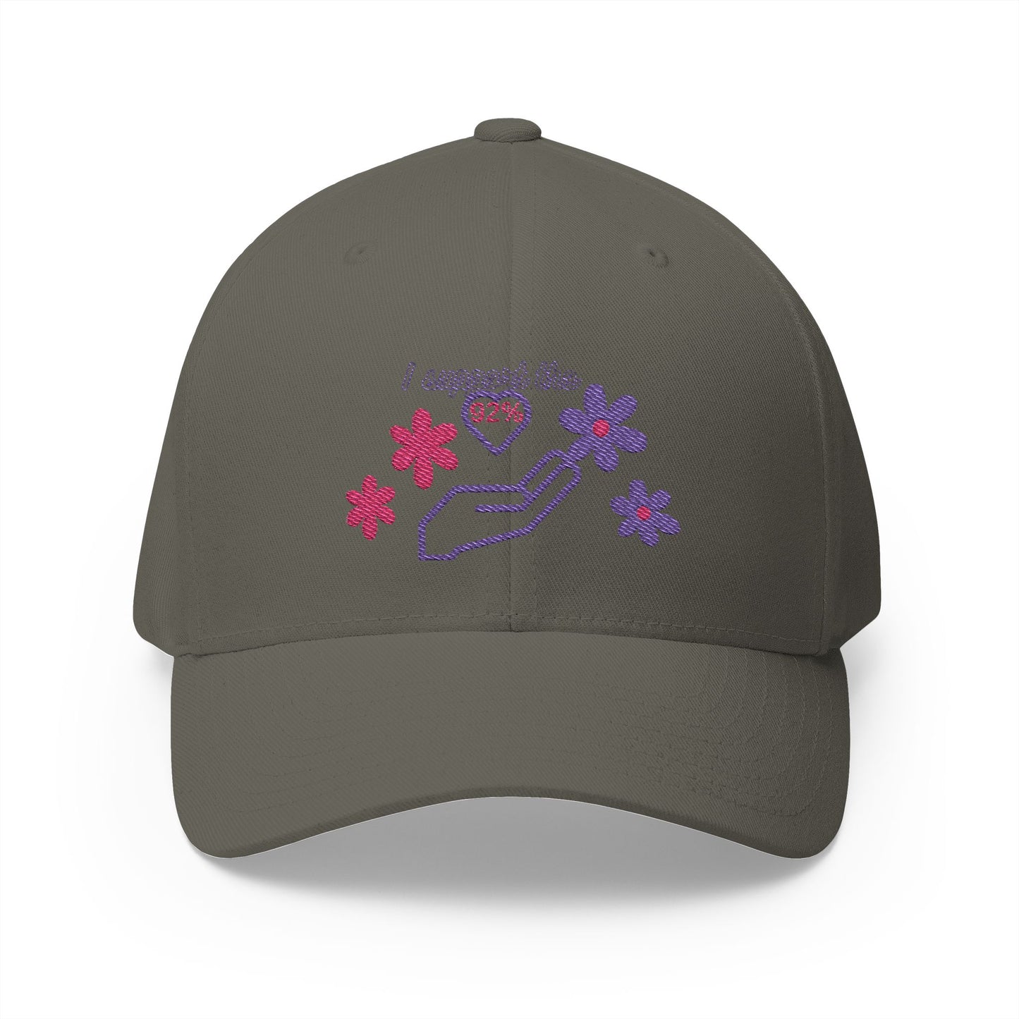 Embroidered Support Cap