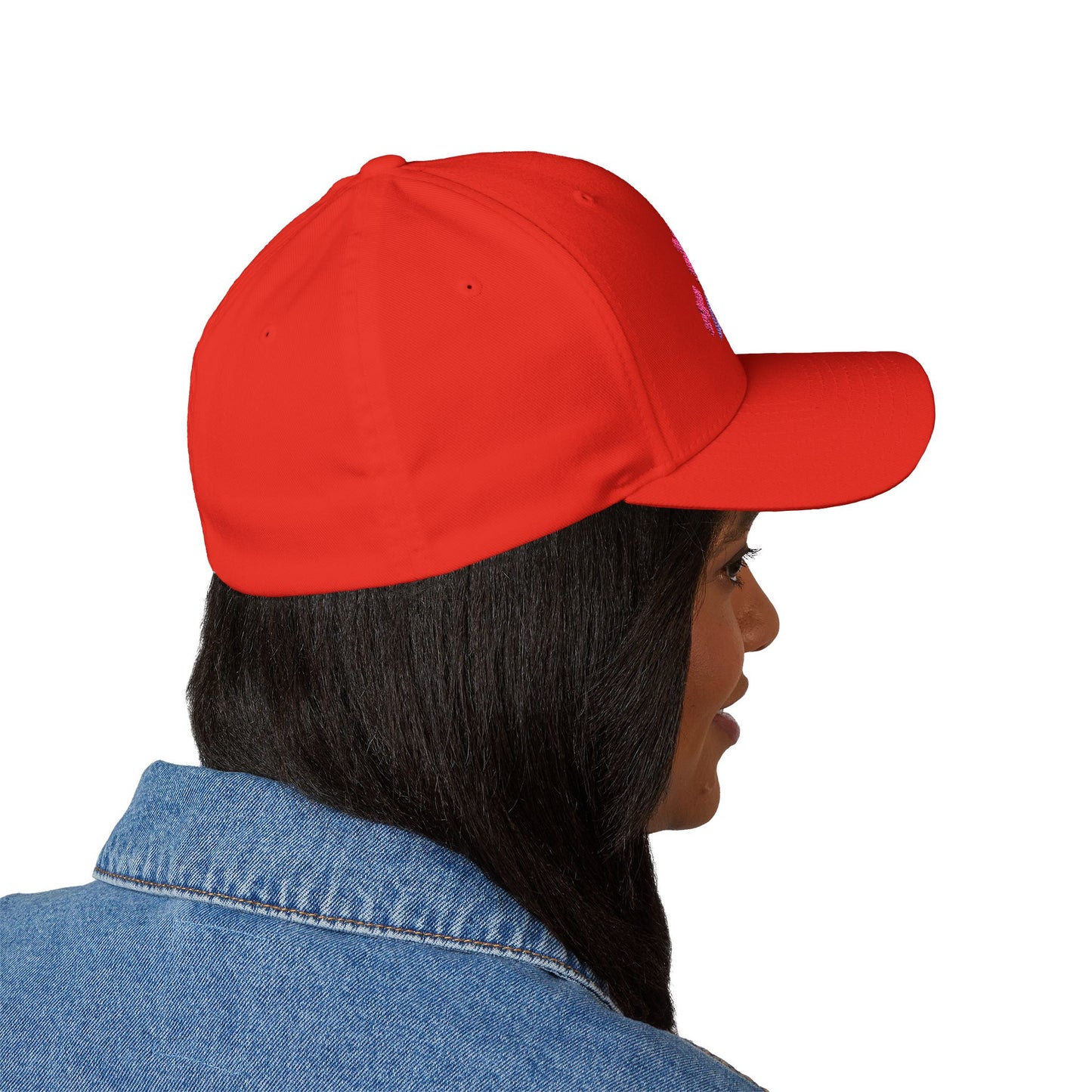 Embroidered Support Cap