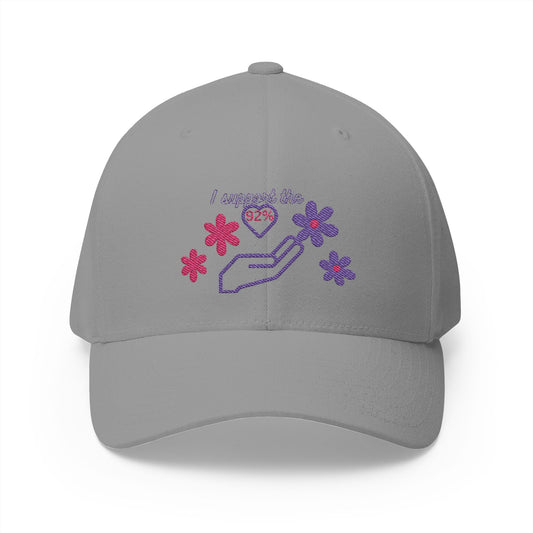 Embroidered Support Cap