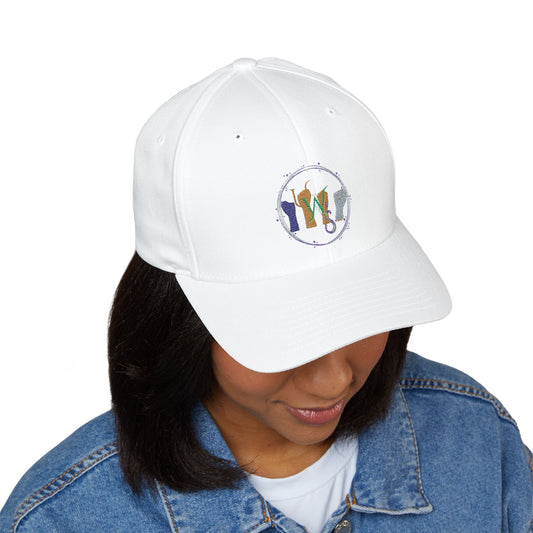 United We Stand - Embroidered Closed Back Cap with Unique Art